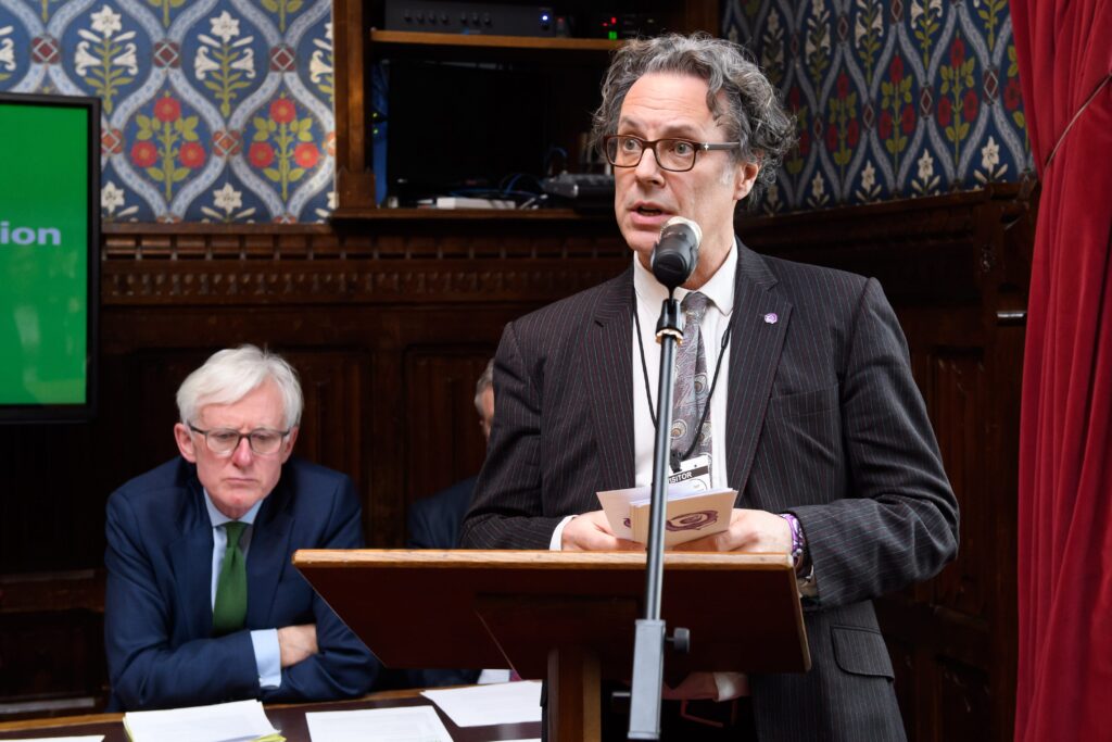 Molly Russell’s father gives speech for MRF in Westminster