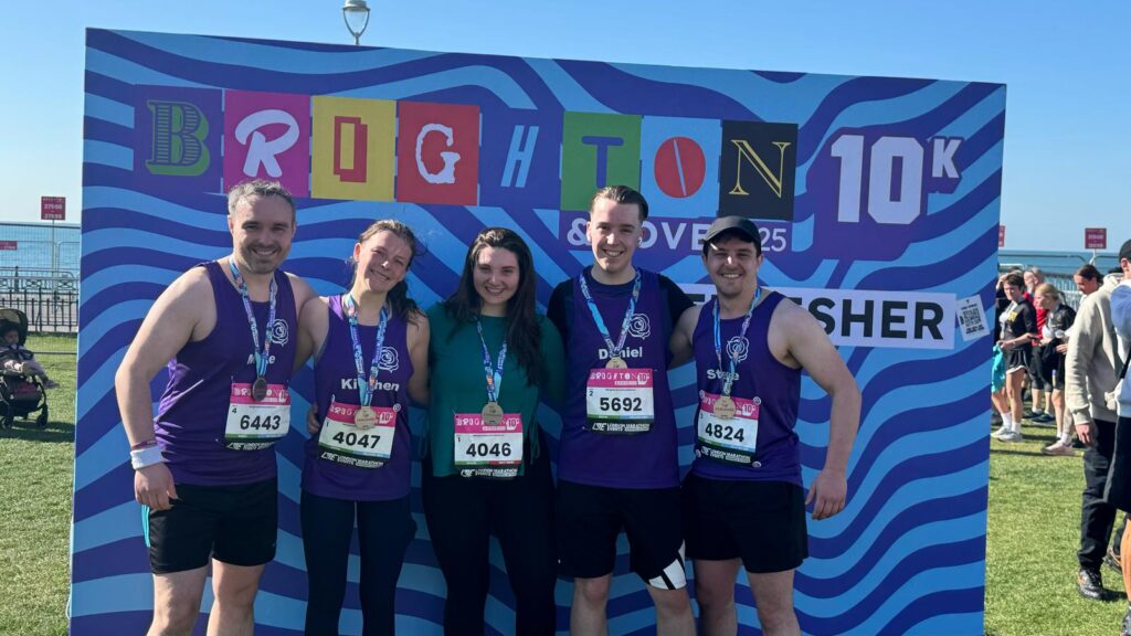 MRF runners and Coffee for Molly shine during Brighton Marathon weekend
