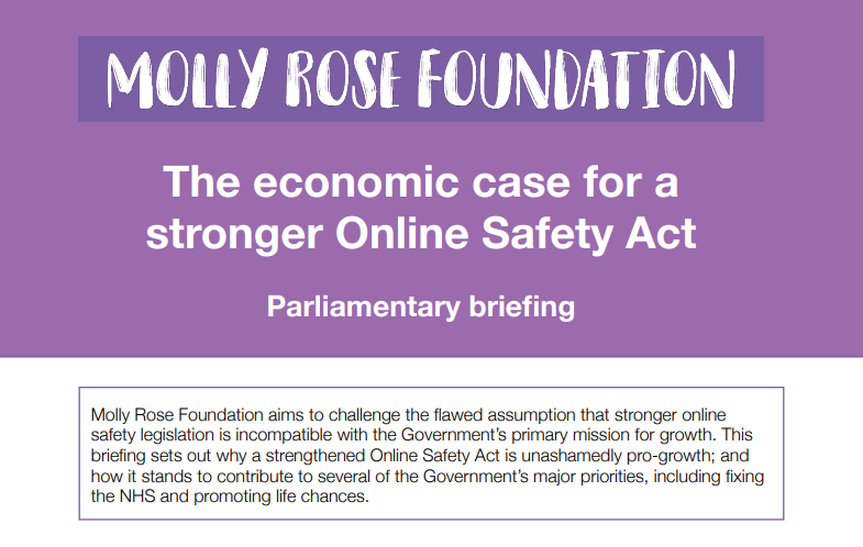 The economic case for a stronger Online Safety Act