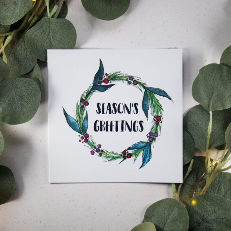 Seasonal Wreath Cards