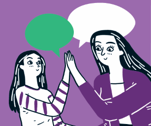 Talk to someone you trust